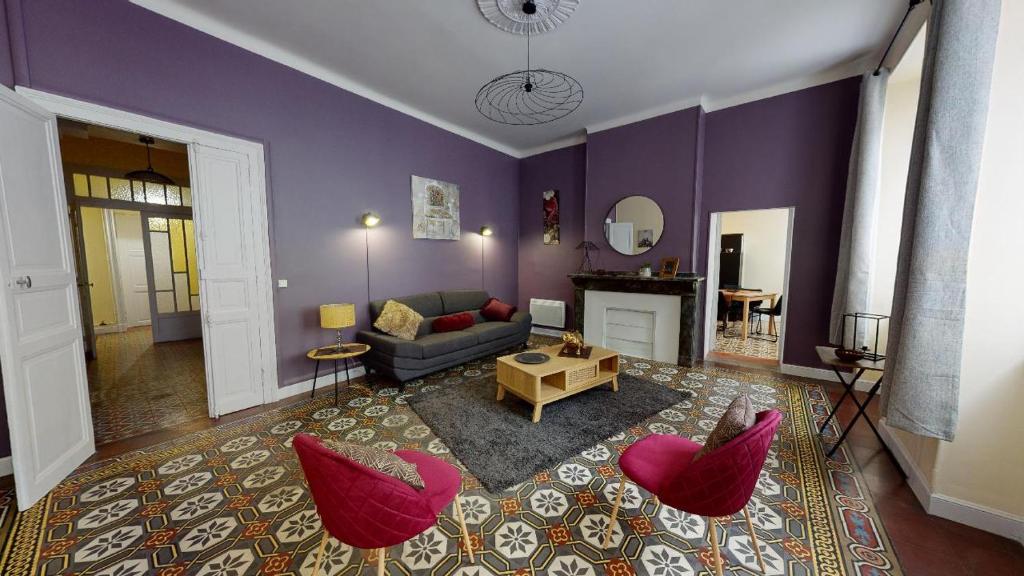 Appartement Le Casimir - Appartement de standing 90m2 - Carcassonne centre 31 Rue Courtejaire 11000 Carcassonne