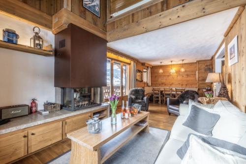 Le Cerf Du Bois - Luxury duplex apartment in Megève