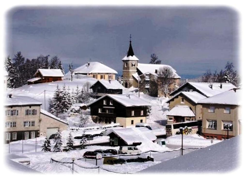 Le Cernois -Centrre du village - pistes de luge, ski fond, patinoire, commerces à 100m 80 chemin des maquisards, 39220 Prémanon