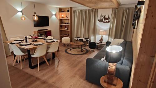 Le Chaberton, rénové en 2021, pied des pistes et spa