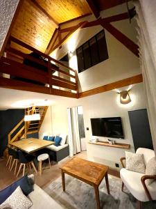 Appartement Le Chalerick - triplex rénové 6 à 8 personnes - hyper centre Valmeinier 1800 - ski aux pieds Le Saint Bernard 73450 Valmeinier Rhône-Alpes