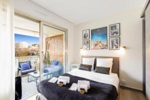 Appartement Le Charme YourHostHelper 3 Rue du Châtaignier 06400 Cannes Provence-Alpes-Côte d\'Azur