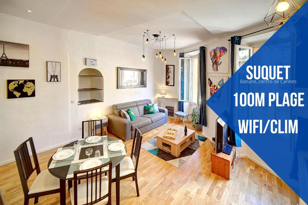le Clem - 100m des plages - Suquet - Verrière Côte d’Azur Rue Jean Dollfus 1, 06400 Cannes