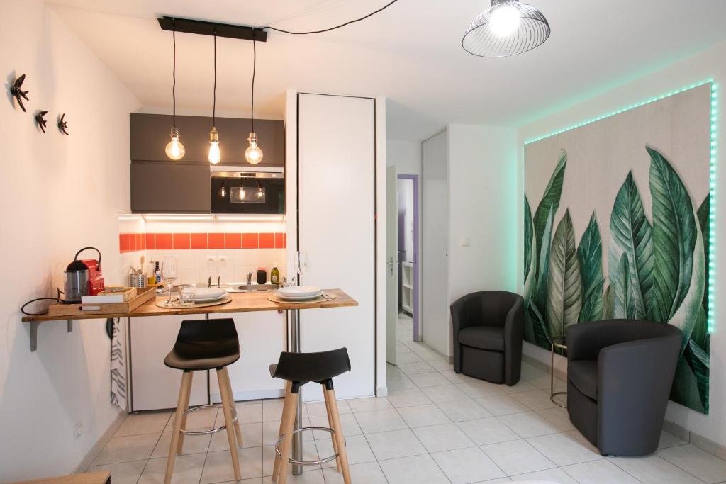 Appartement Le cocon d'Angela - Périgueux - Parking privé Parc Saint-Vincent, bâtiment C, appartement 52 1 Route de Borie Petit 24750 Périgueux