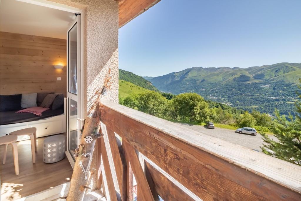 Appartement Le cocon ideal pour six personnes avec vue sur les montagnes résidence Les Gourgs Blancs, 449 65240 Génos