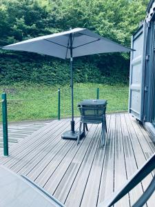 Le container du lac
