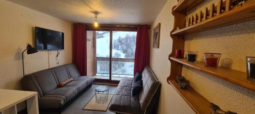 Le Corbier Studio 4 personnes avec balcon plein sud