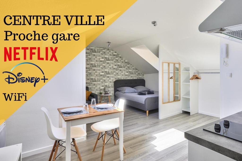 Appartement Le Cosy by GOODBNB - Proche Gare - 15min Futuroscope 162 Avenue de nantes 86000 Poitiers