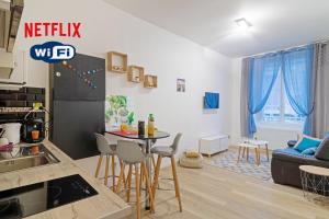 Appartement Le cosy fertois-Wifi-Netflix-trivelys com 9 Rue Goury 77260 La Ferté-sous-Jouarre Île-de-France