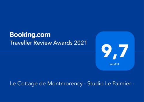 Le Cottage de Montmorency - Studio Le Palmier -