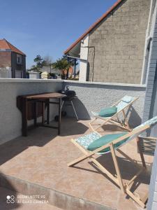 Le Crotoy plage Baie de somme appartement l'Avocette