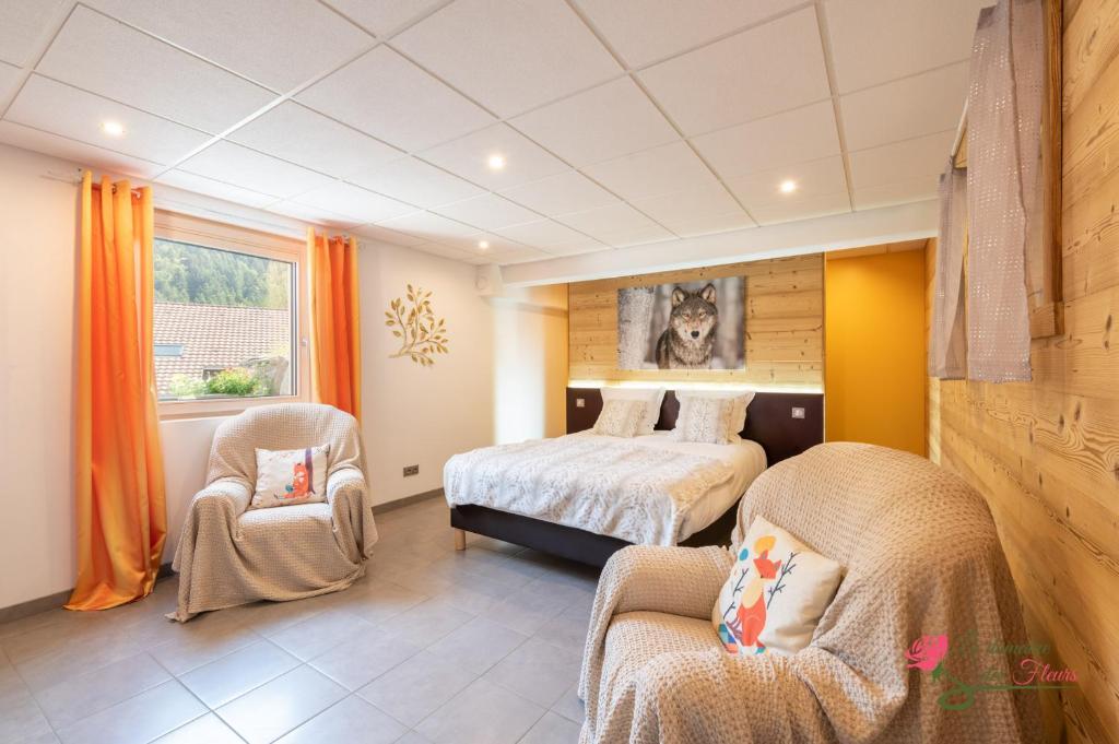 Le Domaine des Fleurs - Appartement La Gentiane 49 Chemin de la Scierie, 88400 Gérardmer