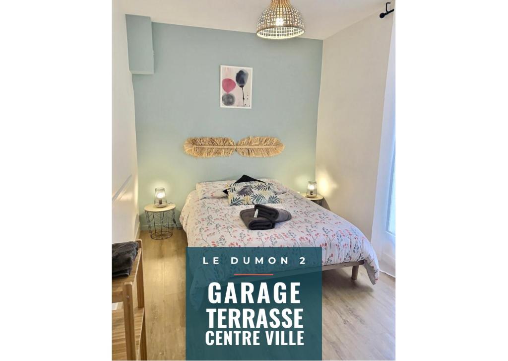 Appartement LE DUMON 2 - T2 avec GARAGE - TERRASSE - WiFi - Gare à 200m 12 Rue Courteline 47000 Agen