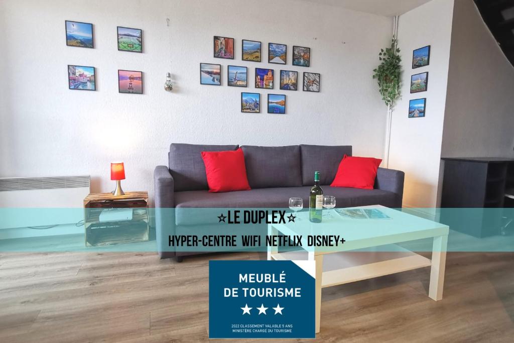 Appartement LE DUPLEX - Hyper centre - Gare - Wifi - Netflix - Disney + 7 Rue de l'Industrie 74000 Annecy