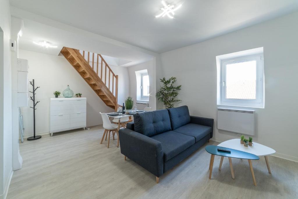 Appartement LE DUPLEX - PARKING GRATUIT+ WIFI + NETFLIX 20 Rue des Faisans 68200 Mulhouse