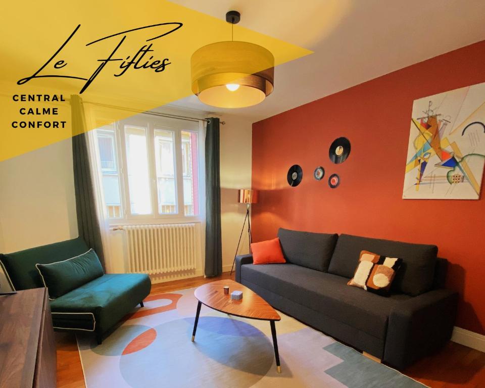 Appartement LE FIFTIES (central) 17 Rue de Roumanie 03200 Vichy