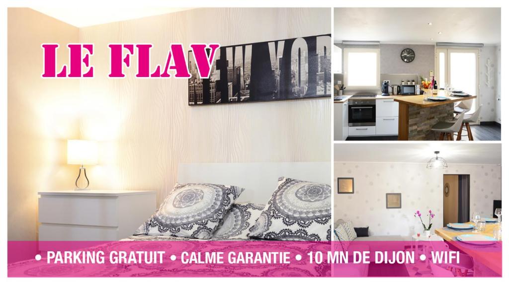 Appartement Le Flav - Charmant appartement à 10 mn de Dijon 5 Rue de la Ferme 21160 Flavignerot