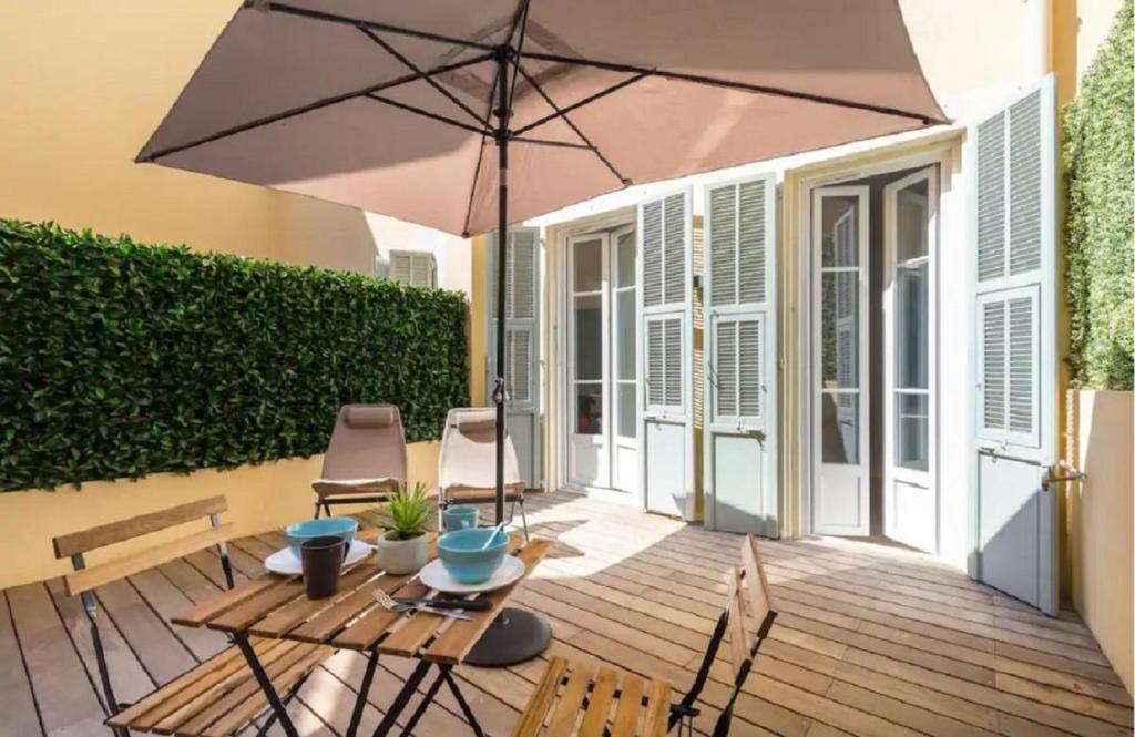 Appartement Le Foch - Studio with great terrace - Nice City Center 17 Avenue du Marechal Foch 06000 Nice