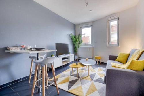 Le Funky - 5' centre ville - Entrée autonome - Bein - Shopping - Wifi - Netflix - Nigloland
