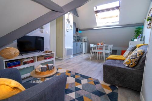 Le Géo Pop - rénové & calme - centre Compiègne