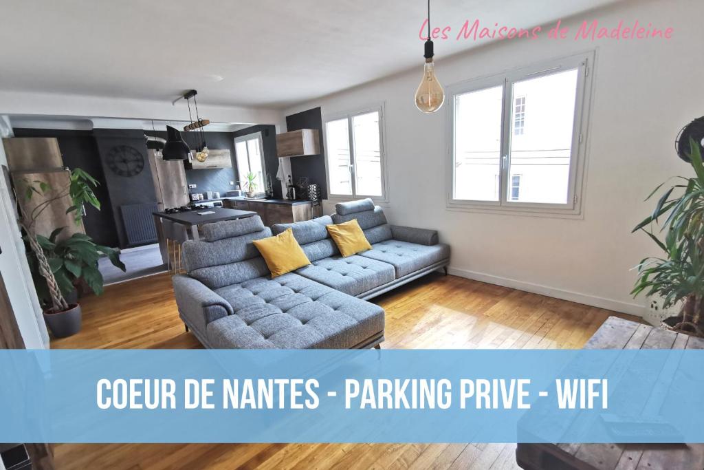 Appartement Le Globe-trotter - Les Maisons de Madeleine 36 Rue Préfet Bonnefoy 44000 Nantes