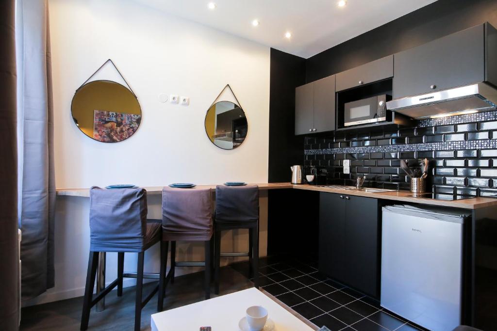 Appartement Le Grunge, T2 hypercentre chic et cosy, Wifi par SOVALFI 3 Rue du Bois 42000 Saint-Étienne