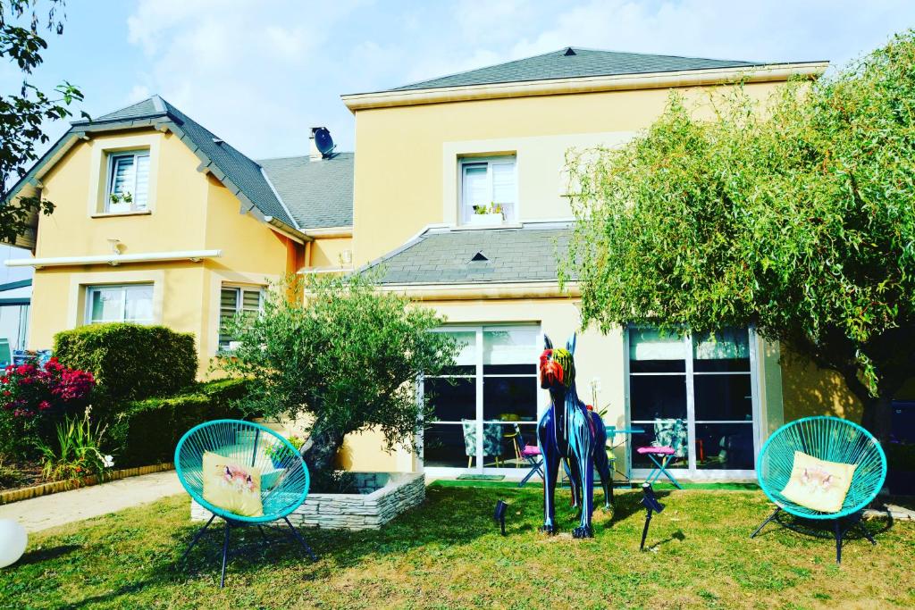Appartement Le jardin des oliviers & Spa, le calme de la campagne, la forêt et l'évasion à deux pas ! 15 Voie de la Fanaisotte 08090 Montcornet