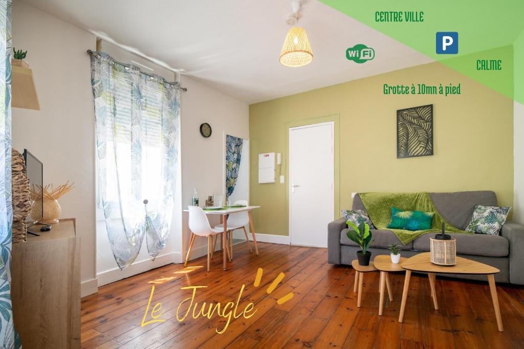 Appartement Le JUNGLE--HYPER CENTRE--TOUT CONFORT--WIFI 1er étage 12A Rue Rouy 65100 Lourdes