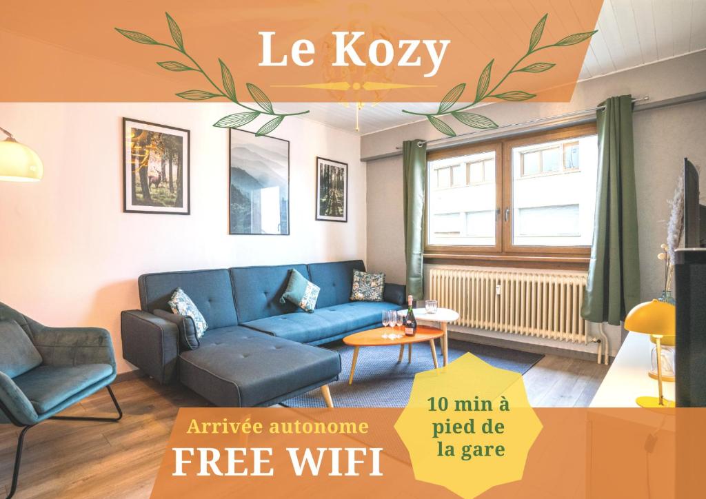 Le Kozy - WIFI - Centre ville - Proche commerces 19 Rue du Général Mangin, 57400 Sarrebourg