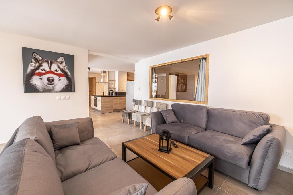 Appartement Le Loft Alpin Résidence L'Orée des Pistes 5 chemin de l'Orgière 38114 Oz