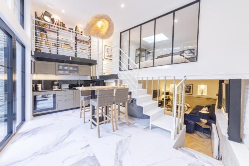 Le Loft - design et décoré avec goût - Dinan
