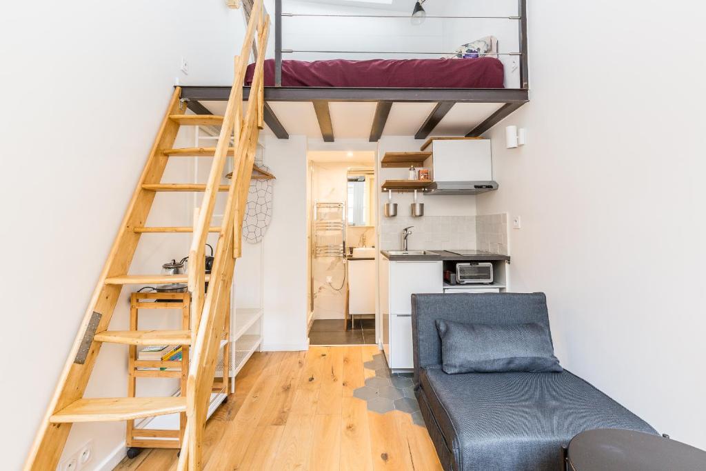 Appartement Le Loft du Marais 15 Rue Saint-Sébastien 75011 Paris