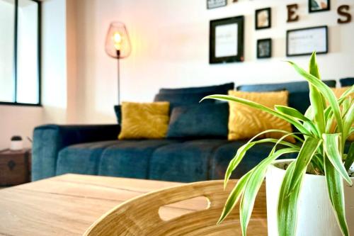Le Loft - P4 avec bain jacuzzi et Sauna parking