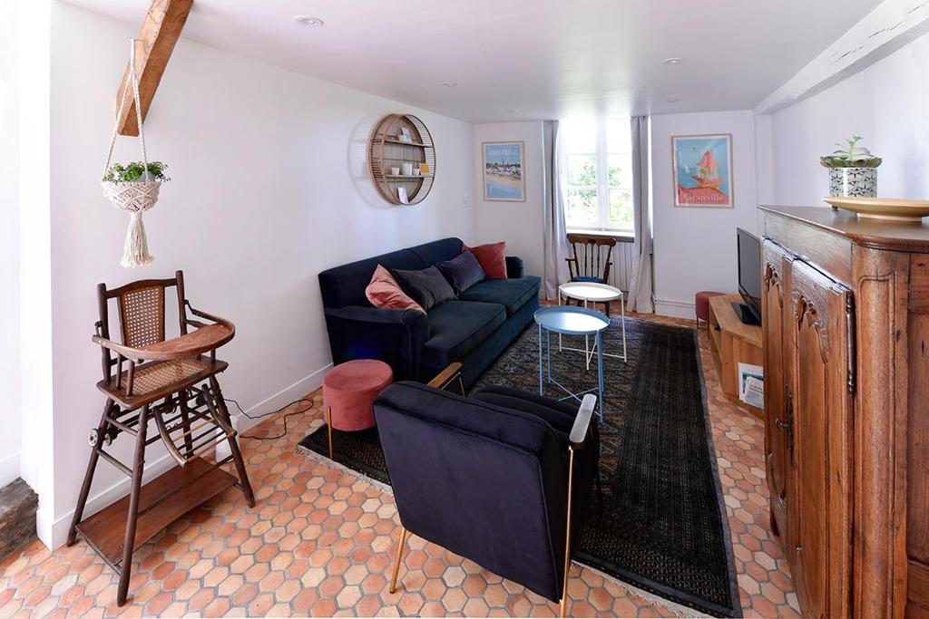 Appartement Le Logis K, le charme au cœur de Saint Pair 631 Rue du Vieux Château 50380 Saint-Pair-sur-Mer