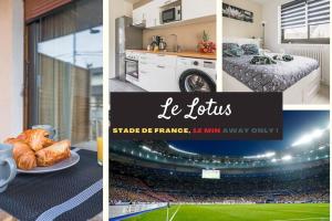 LE LOTUS - Self Checkin - 20min from Paris - Free Parking around