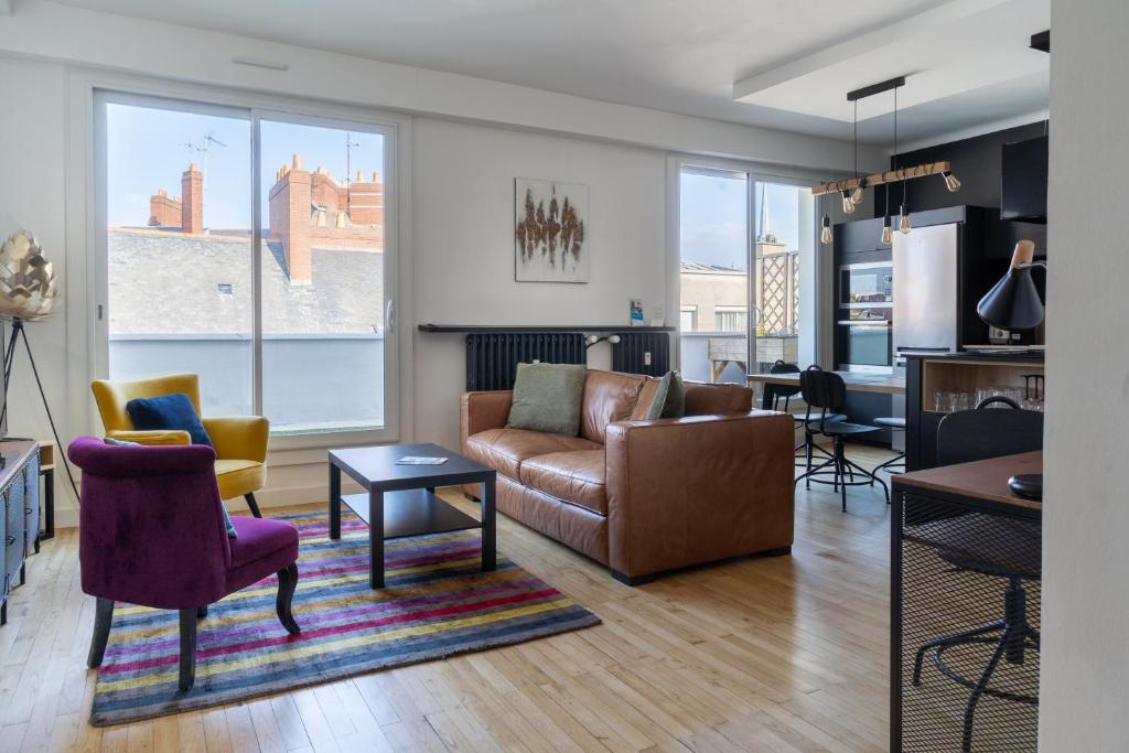 LE MANEGE- Spacieux T2 avec Terrasse au coeur de Nantes 1 rue Paré, 44000 Nantes