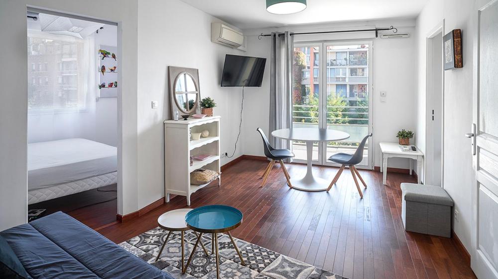 Appartement Le Marengo: Charmant, Rénové, Terrasse, Parking privé Appartement 103 A 1 Rue du libre Échange 31500 Toulouse