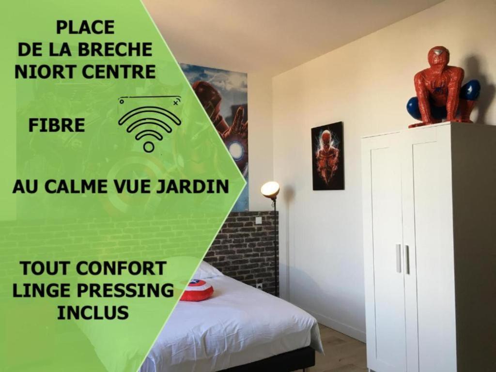 Le Marvel centre la Brèche wifi vue jardin 26 rue d alsace Lorraine, 79000 Niort