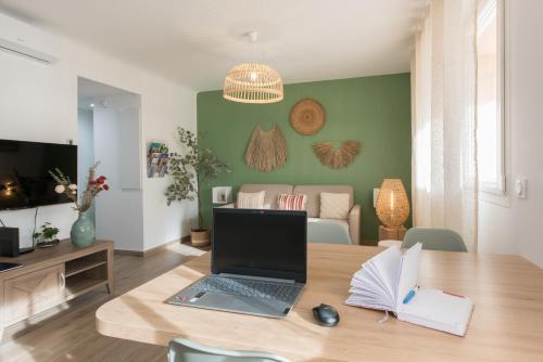 Le Med - Apartment T2 Confort - Proche plage - Clim - Parking privé
