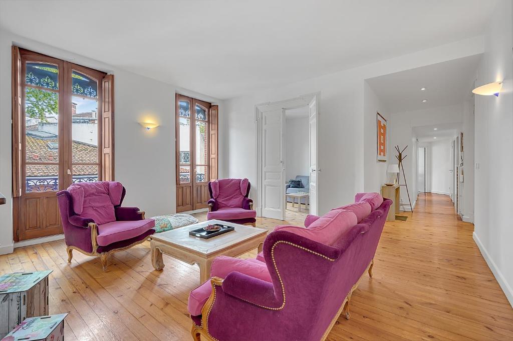 Appartement LE MERCIER - Grand T4 de 100m2 en plein coeur de Toulouse 13, rue Joseph Bosc 31000 Toulouse