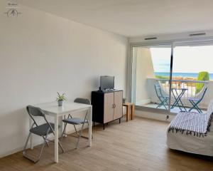 LE MERIDIEN - Studio avec vue mer, piscine et parking privé