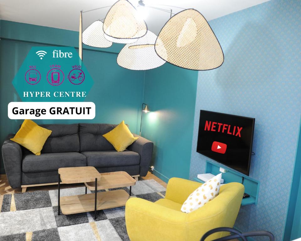 Le Mezza - appartement moderne et chaleureux 49800 Trélazé