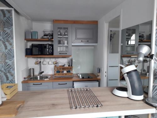 Le Mini Loft Montargis centre 1 à 4 personnes climatisation parking linge wifi freebox Netflix