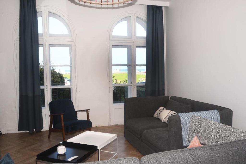 Le Moussaillon Appartement RDC vue mer 54 Boulevard de Verdun, 76200 Dieppe