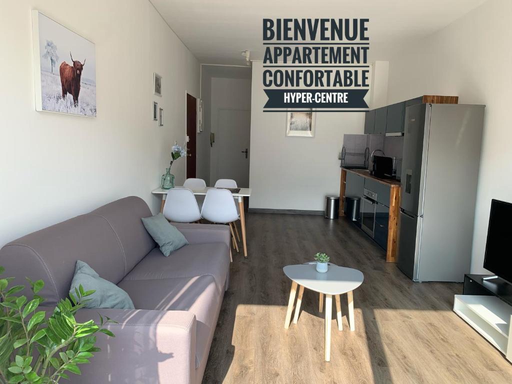 Appartement Le Myanmar - Centre - Parking - 4p - Rêve au Mans Appart 35, 4ème étage 10 Rue Gougeard 72000 Le Mans