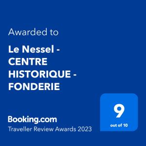 Le Nessel - CENTRE HISTORIQUE - FONDERIE