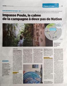 Le nichoir aux oiseaux avec Parking