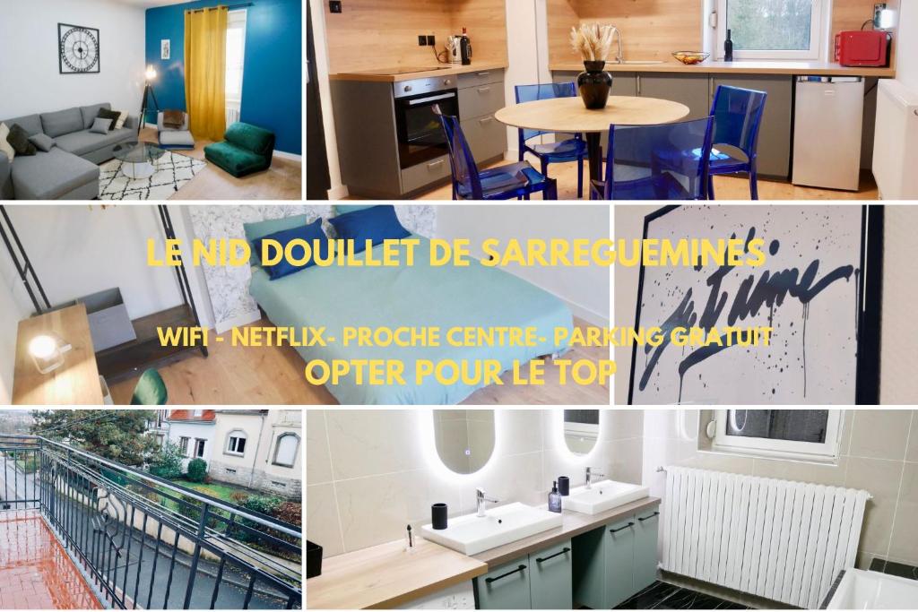 Appartement Le nid douillet de Sarreguemines 20 Rue du Himmelsberg 57200 Sarreguemines