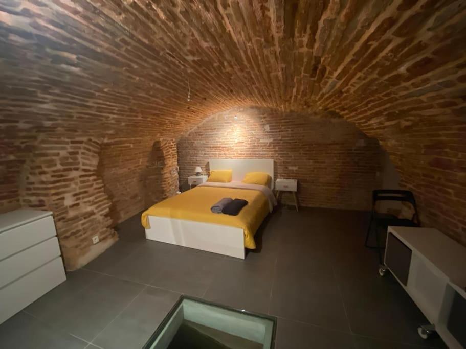 Appartement Le Nightflyer T2 atypique de brique et en cave 9 Rue Boulbonne 31000 Toulouse