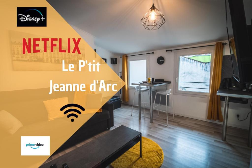 Appartement Le P'tit Jeanne d'Arc 90 Rue Jeanne d'Arc 54000 Nancy